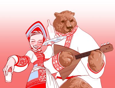 0 774bec 6e9a8e70 orig 400x309 - А у нас медведи пляшут и дамам ручки целуют: Россия разрабатывает маркетинговую стратегию