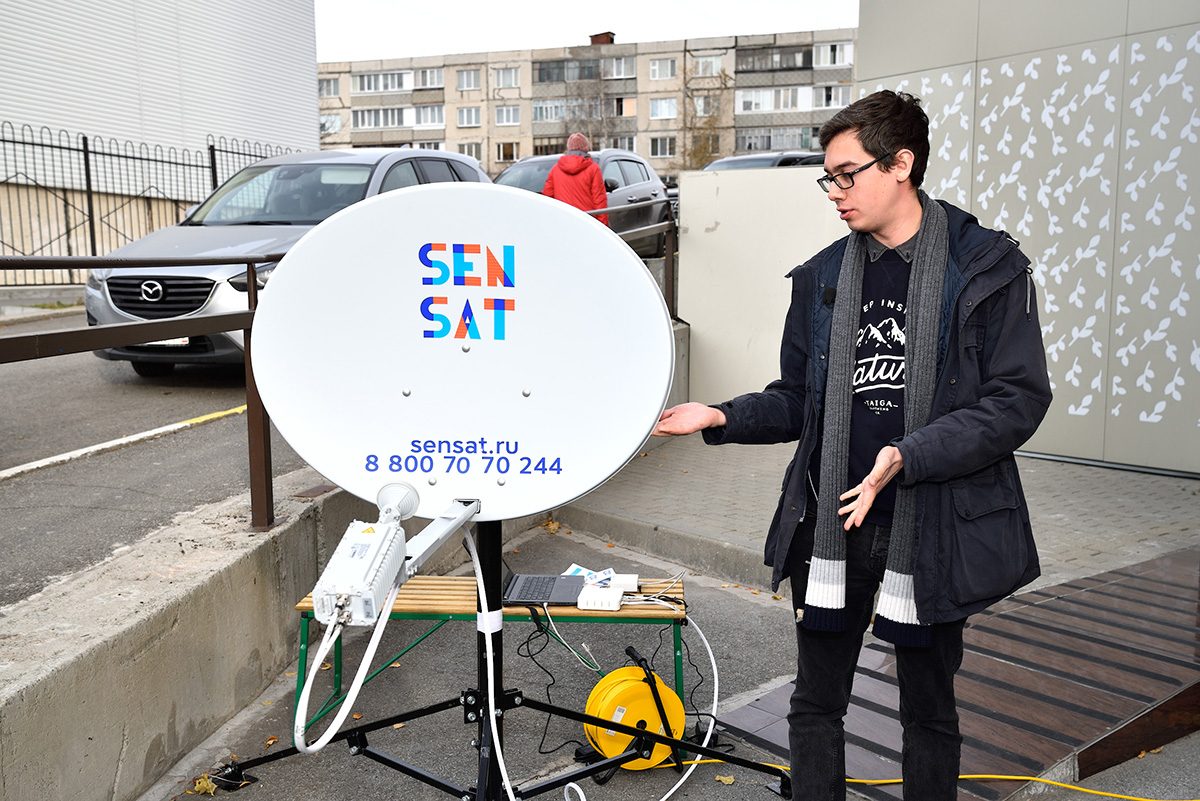 0061 SenSat Surgut 1200x801 - Сенсация от SenSat. Новая марка спутникового интернета стала доступна жителям Сургутской области.