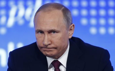 putin 400x247 - Владимир Путин отказался от проведения прямой линии впервые за восемь лет
