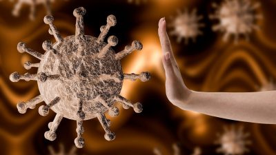 hand halting virus getty 400x225 - Коронавирус отступает: роспотребнадзор прогнозирует заметный спад заболеваемости COVID-19 уже весной
