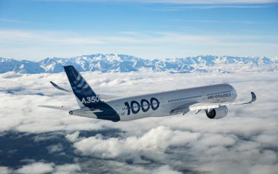 A350 1000 in flight 400x250 - Новый рейс из Гонконга в Нью-Йорк в облет России станет самым протяженным в мире